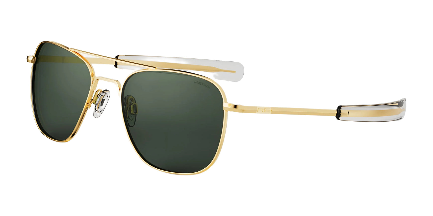 Randolph AVIATOR Sunglasses | Size 52 / 23k Gold / AGX Glass (Polarized) Randolph AVIATOR Sunglasses | Size 52 / 23k Gold / AGX Glass (Polarized)