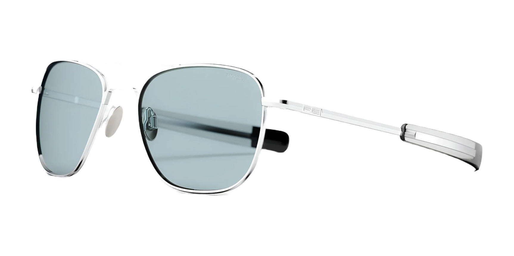 Randolph AVIATOR Sunglasses | Size 55 / 23k White Gold / Glass Blue Hydro (Non-Polar) Randolph AVIATOR Sunglasses | Size 55 / 23k White Gold / Glass Blue Hydro (Non-Polar)