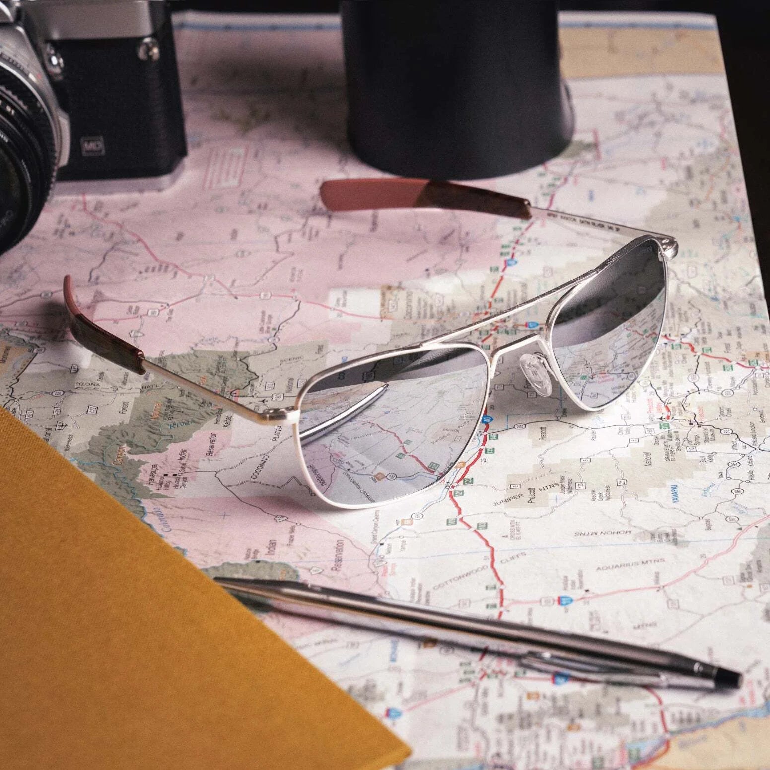 Randolph AVIATOR Sunglasses | Size 55 Randolph AVIATOR Sunglasses | Size 55