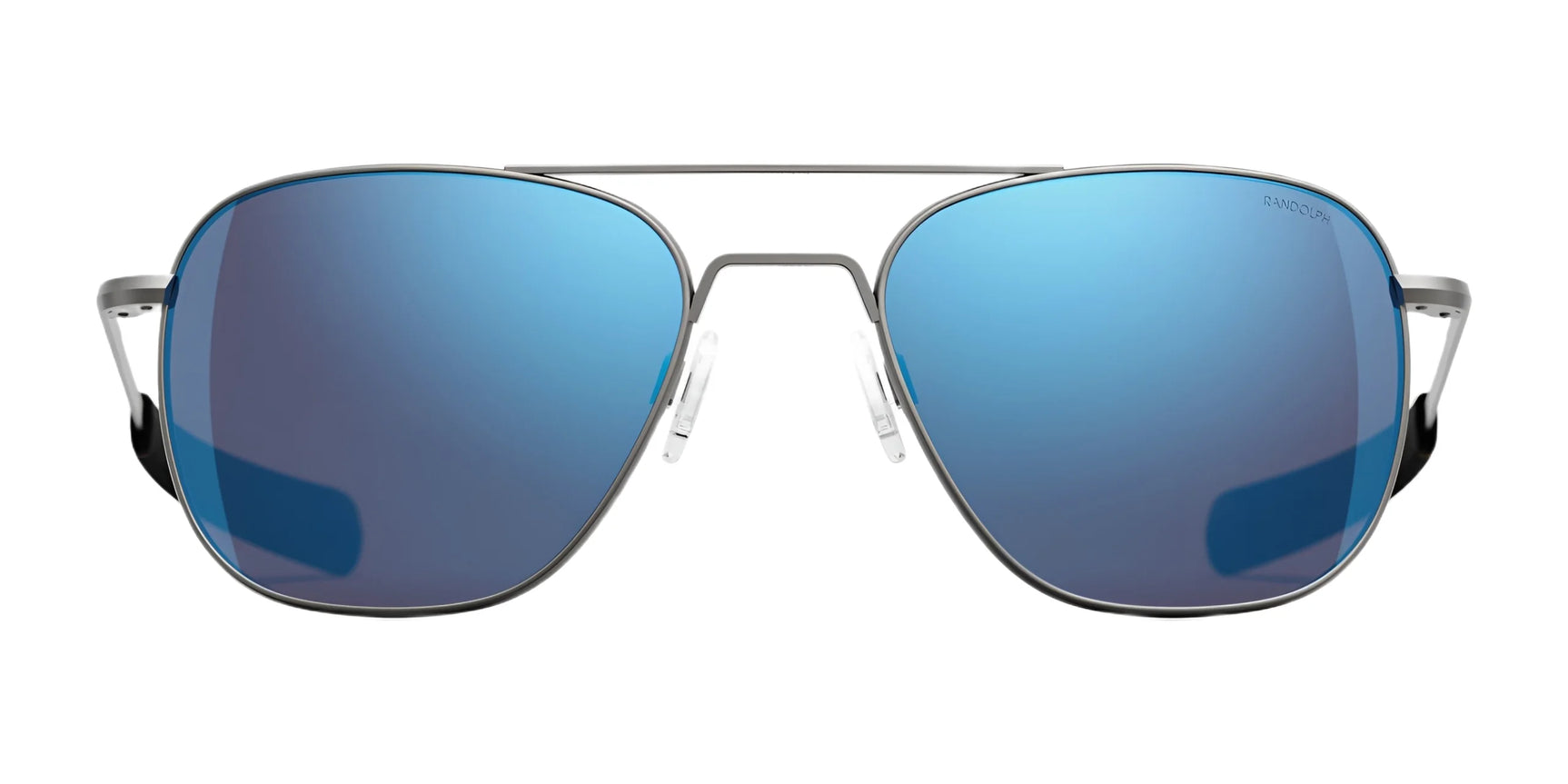 Randolph AVIATOR Sunglasses | Size 55 / Satin Gunmetal / Le Mans Blue (Semi-Polarized) Randolph AVIATOR Sunglasses | Size 55 / Satin Gunmetal / Le Mans Blue (Semi-Polarized)