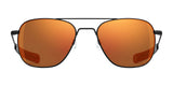 Randolph AVIATOR Sunglasses | Size 61 / Matte Black / Redline (Semi-Polarized)