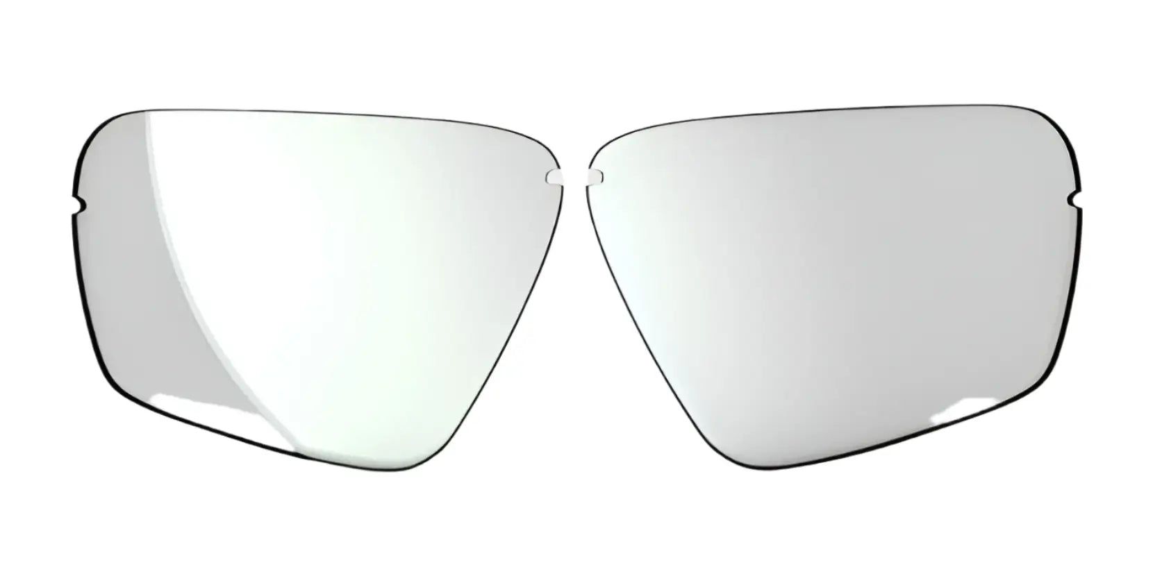 Two clear RE Ranger Edge Lenses by RE Ranger, displayed on a white background—perfect replacement shooting lenses for enhanced clarity during precision activities. Two clear RE Ranger Edge Lenses by RE Ranger, displayed on a white background—perfect replacement shooting lenses for enhanced clarity during precision activities.