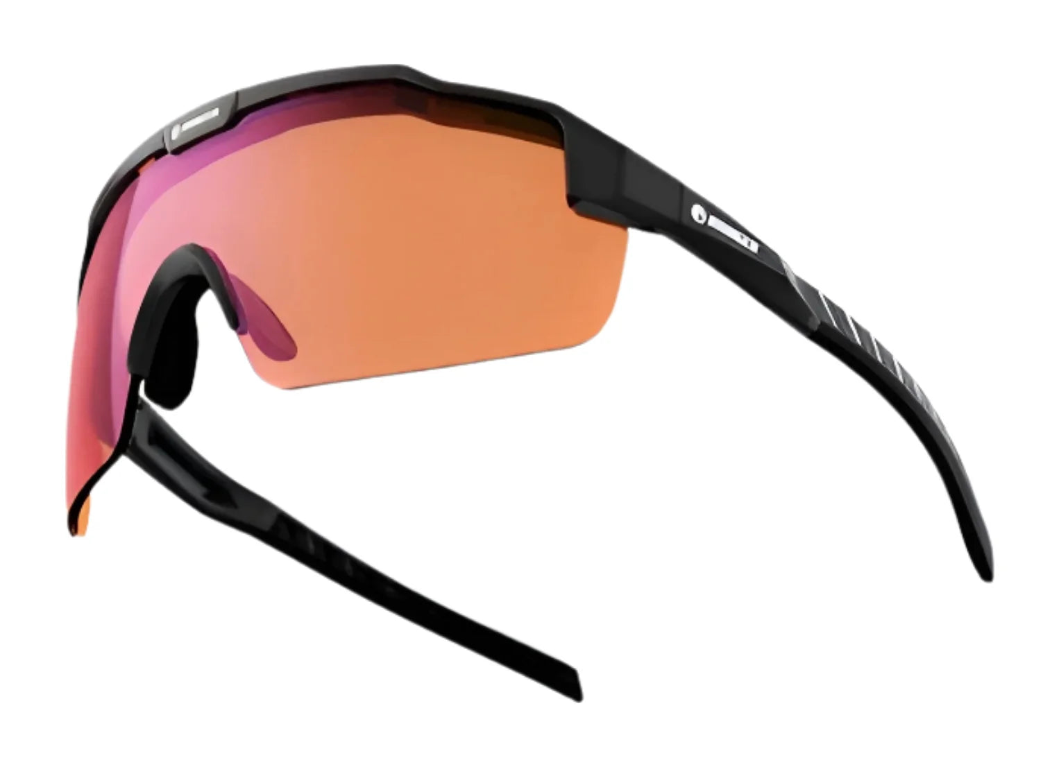 The RE Ranger SuperShot Shooting Glasses by RE Ranger feature orange-tinted ClaySight lenses, a sleek modern design, and a magnetic interchangeable frame for ultimate versatility.