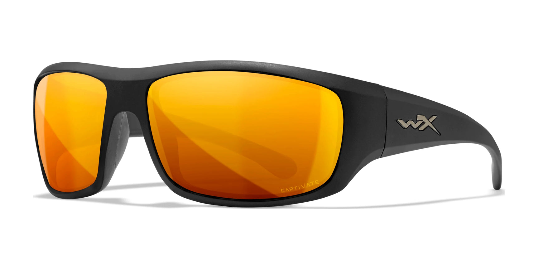 Wiley X OMEGA Safety Glasses Matte Black / CAPTIVATE™ Polarized Bronze Mirror Wiley X OMEGA Safety Glasses Matte Black / CAPTIVATE™ Polarized Bronze Mirror